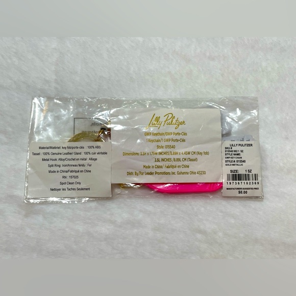 NWT🩷🩷🩷LILLY PULITZER KEY CHAIN - Picture 5 of 5